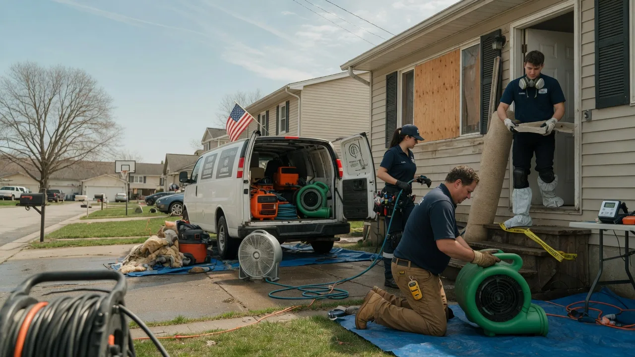 Water Damage Restoration in Utica, KY near me